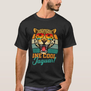 Camiseta Jaguar Oferece Homens Mulheres Criam Vida Selvagem