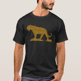 Camiseta Jaguar Para Mulheres Meninas Animais De Pantera