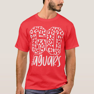 Camiseta Jaguarseam Mascote Noite de Jogos Espírito Escolar