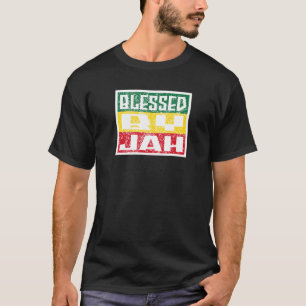 Camiseta Jah Abençoar Rasta Raggae Ragga Raízes Deus Rasta