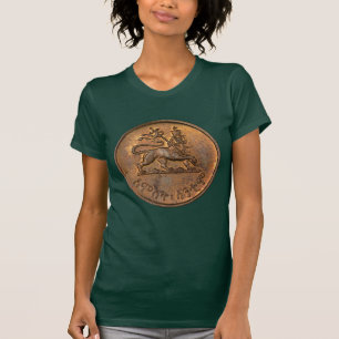 Camiseta Jah Army império of Ethiopia Rastafari Girls Shir