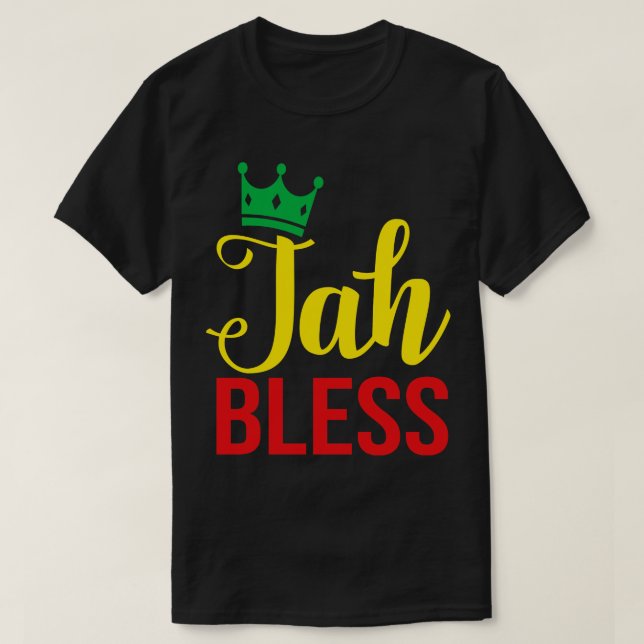 Camiseta Jah Bless (Frente do Design)