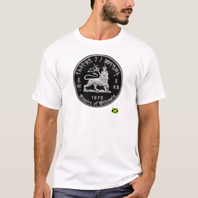 Camiseta JAH LION (Frente)