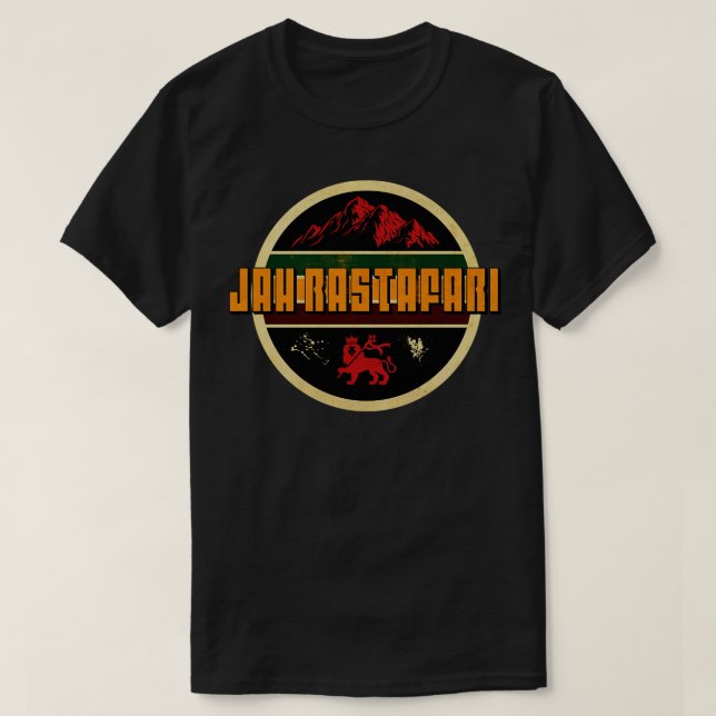 Camiseta Jah Ras Roots (Frente do Design)
