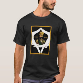 Camiseta  Jah Rastafari Rasta Reggae INI Haile Selassie 
