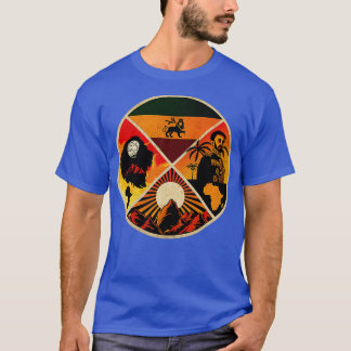 Camiseta Jah Rastafari Zion Land