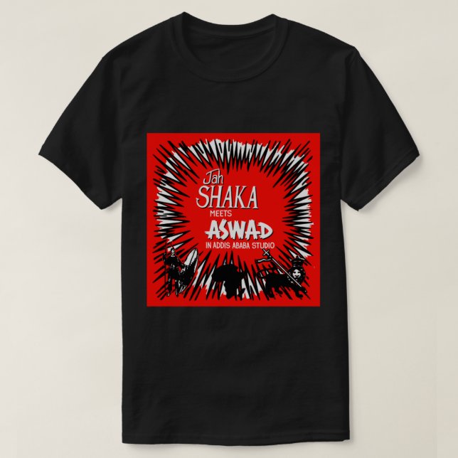 Camiseta Jah Shaka Meets Aswad In Addis Ababa Studio Classi (Frente do Design)