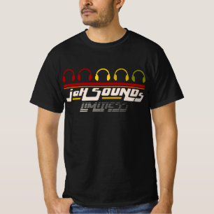 Camiseta Jah soa fones de ouvido de reggae de música
