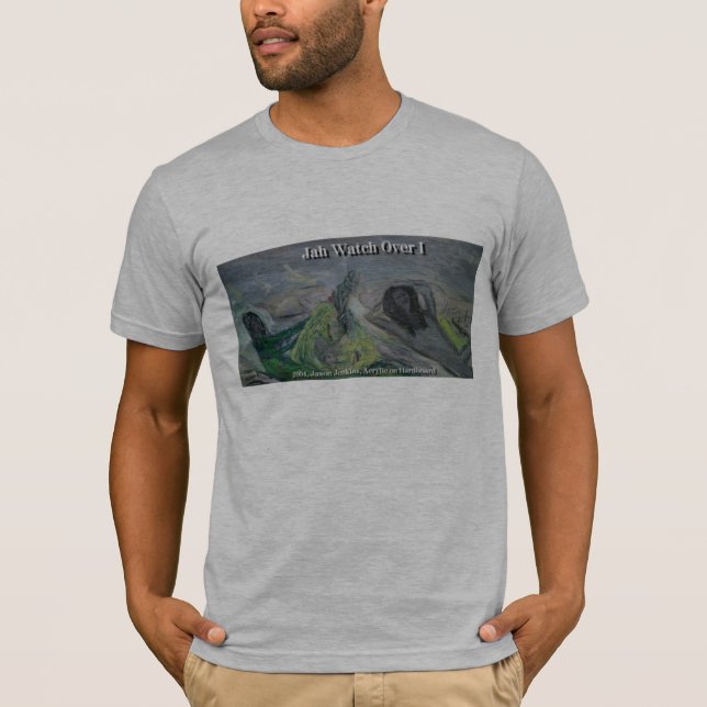 CAMISETA JAH VIGIA SOBRE MIM (Frente)