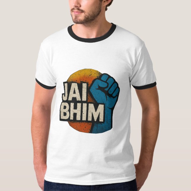 Camiseta Jai Bhim | Educate Agitate Organize  (Frente)