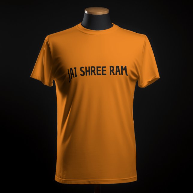 Camiseta Jai Shree Ram Pran Pratistha (Criador carregado)