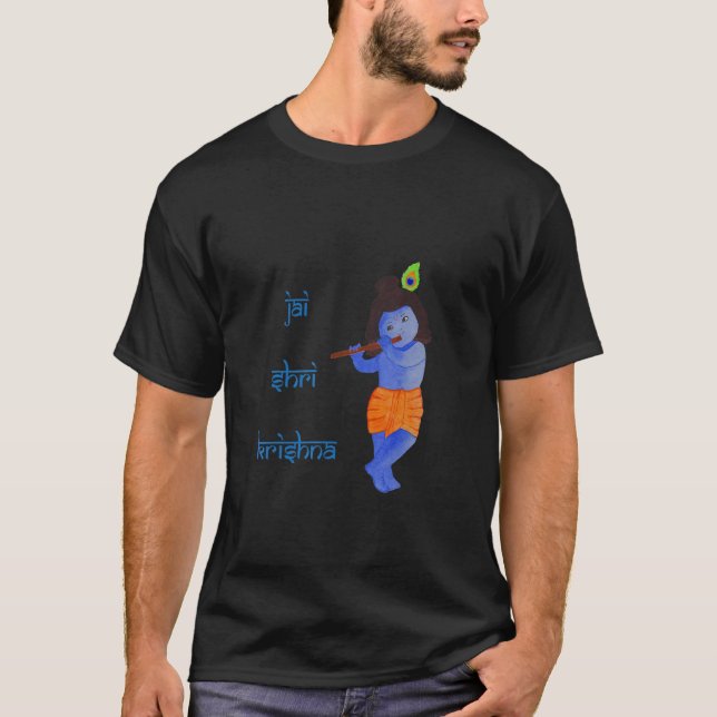Camiseta Jai Shri Krishna (Frente)