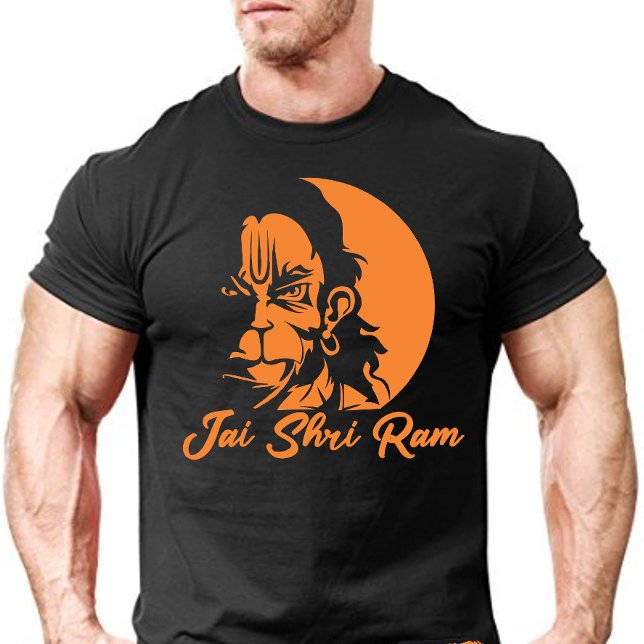 Camiseta Jai Shri ram Hanuman ji (Jai Shri Ram)