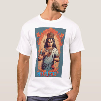 Camiseta "Jai Shri Ram Patriotic T-Shirt Design"