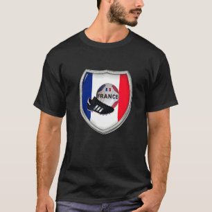 Camiseta J'aime La France J'aime Le Football Maillot Pour L