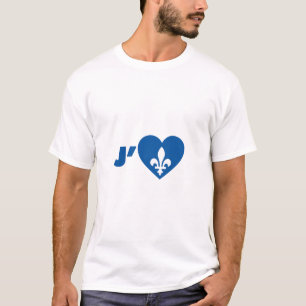 Camiseta J'aime le Québec
