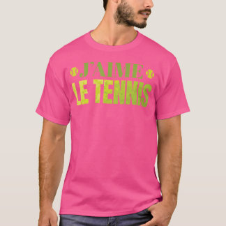 Camiseta J'Aime Le Tênis I Love Tênis