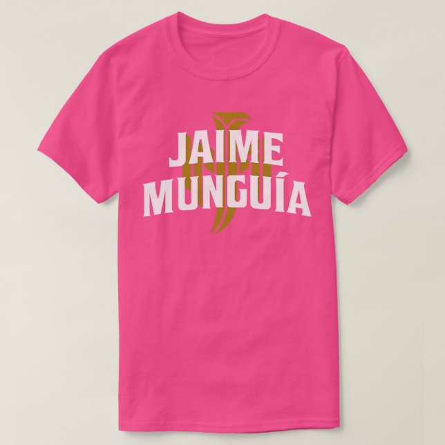 Camiseta Jaime Munguia (Frente do Design)