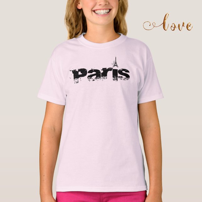 Camiseta J'aime Paris (Criador carregado)