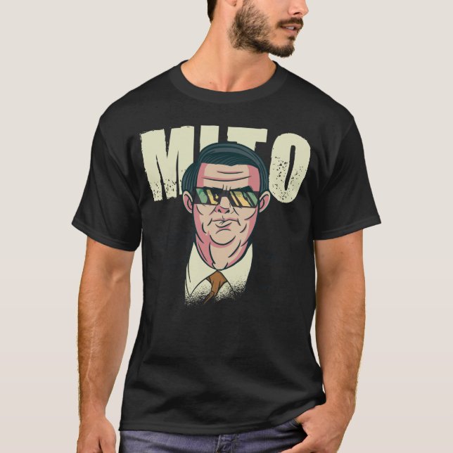 Camiseta Jair Bolsonaro 2022 Mito Presidente Do Brasil (Frente)