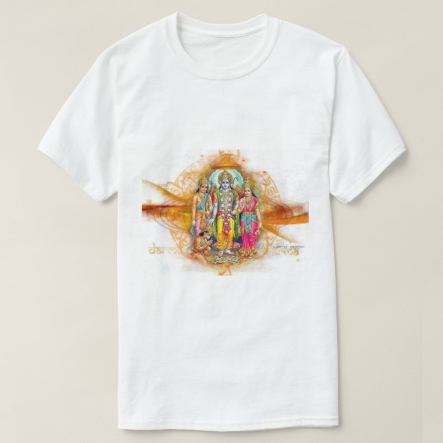 Camiseta Jaishreeram09 (Frente do Design)