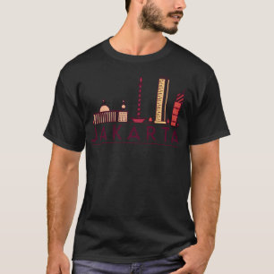Camiseta Jakarta Cityscape