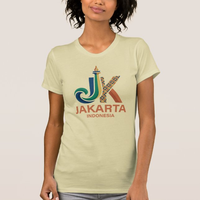 Camiseta Jakarta Indonesia Southeast Asia (Frente)
