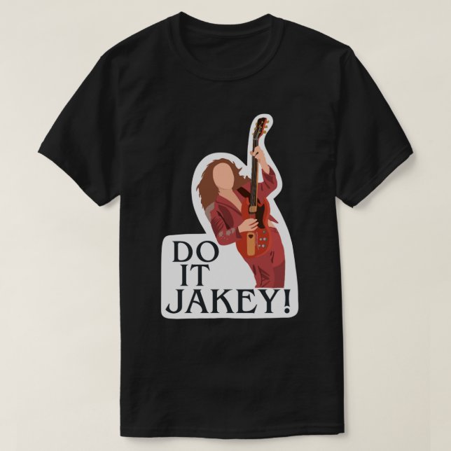 Camiseta Jake Kiszka Greta Van Fleet Sticker Cópia (Frente do Design)