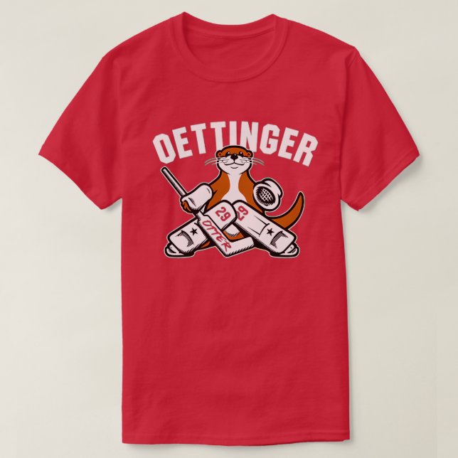 Camiseta Jake Oettinger Otter TShirt 13 (Frente do Design)