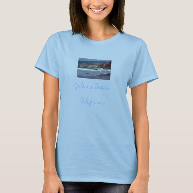 Camiseta Jalama, praia de Jalama, Califórnia (Frente)