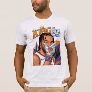 Camiseta Jalen Brunson Josh Hart Mikal Bridges Basquete de