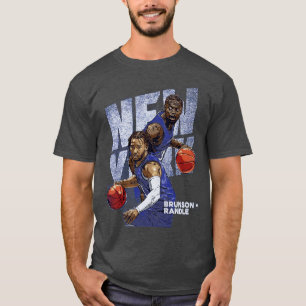 Camiseta Jalen Brunson Julius Randle New York Duo 1
