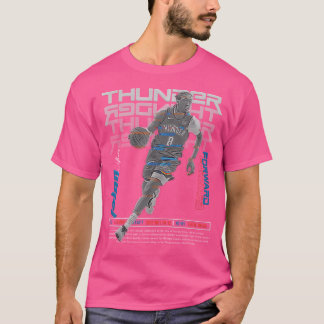 Camiseta Jalen Williams Basball Art Thunder
