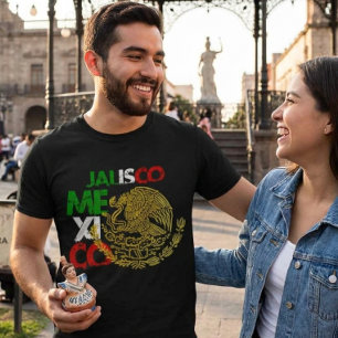 Camiseta Jalisco Mexico Flag shirt