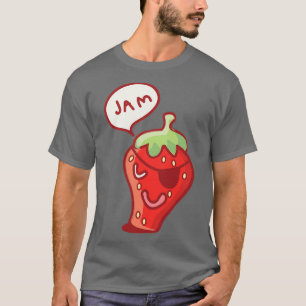Camiseta Jam de Morango