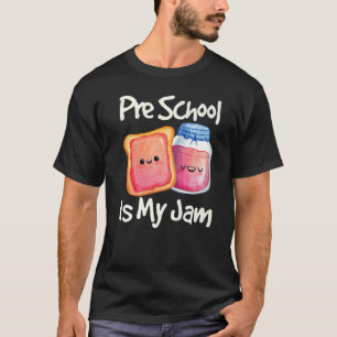 Camiseta Jam & Toast Pre K Pré School É O Meu Parêntese K