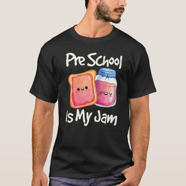 Camiseta Jam & Toast Pre K Pré School É O Meu Parêntese K (Frente)