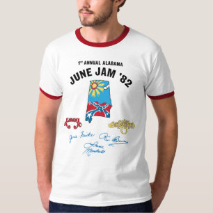 Camiseta Jam Vintage Ringer T-Shirt 1982