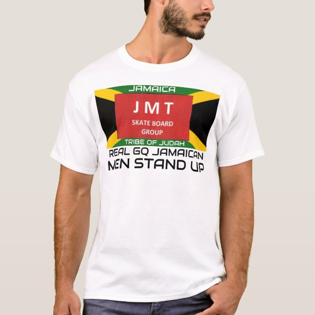 Camiseta JAMACAN STAND UP Men's Basic T-Shirt (Frente)