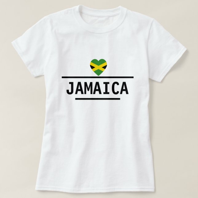 Camiseta Jamaica (Frente do Design)
