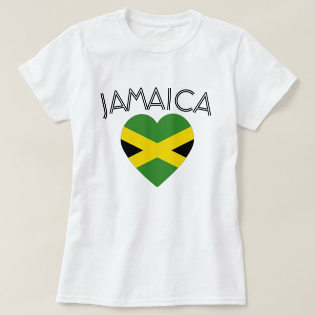 Camiseta Jamaica (Frente do Design)