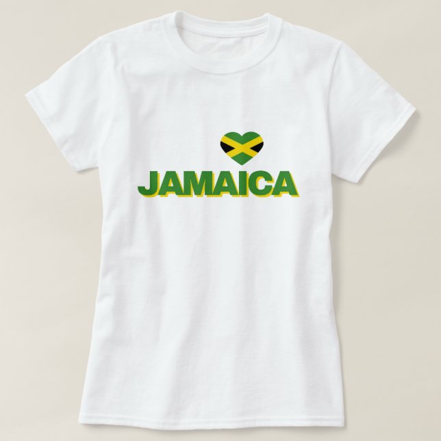 Camiseta Jamaica (Frente do Design)