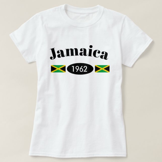 Camiseta Jamaica 1962 - (Frente do Design)