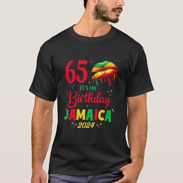 Camiseta Jamaica 50º Aniversário Viajar Meninas Fora de Lon (Frente)