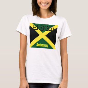 Camiseta Jamaica 50.º aniversário - t-shirts femininas