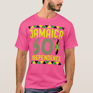 Camiseta Jamaica 60º Dia da Independência 1962 2022 Orgulho