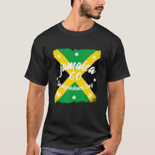 Camiseta Jamaica 60º Dia da Independência Jamaica 60 Annive