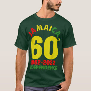 Camiseta Jamaica 60th Celebration Independence Day 2022 Jam