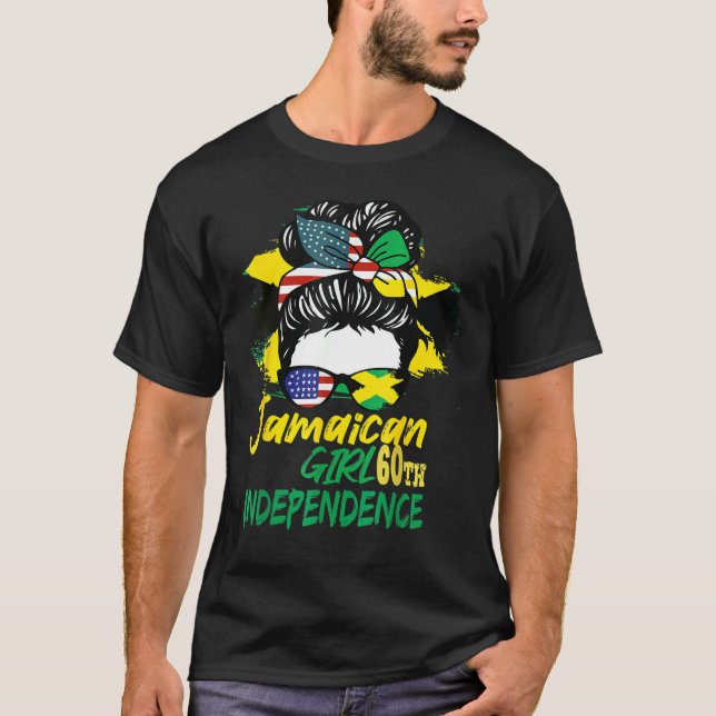 Camiseta Jamaica 60th Celebrations Independence Day 2022 Ja (Frente)