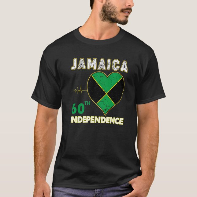 Camiseta Jamaica 60th independence Day 1962 2022 Jamaican M (Frente)